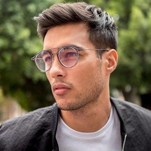 Downtown Optical Reading Glasses with Pouch, Smoke by Aj Morgan; +2.50 Power